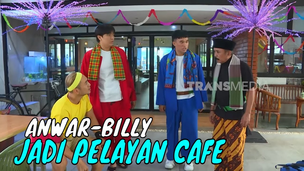Anwar & Billy Jadi Pelayan Cafe Milik Opie Kumis | BIKIN SENENG (26/01/25) Part 1