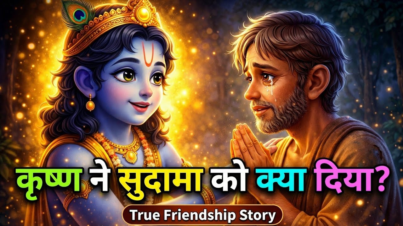 “कृष्ण ने सुदामा को क्या दिया? | True Friendship Story”