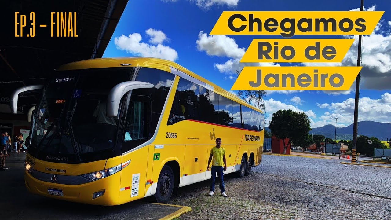 CRUZAMOS 5 ESTADOS até chegar ao RIO DE JANEIRO com a NOVA ITAPEMIRIM no SEMI-LEITO PARNAÍBA x RIO