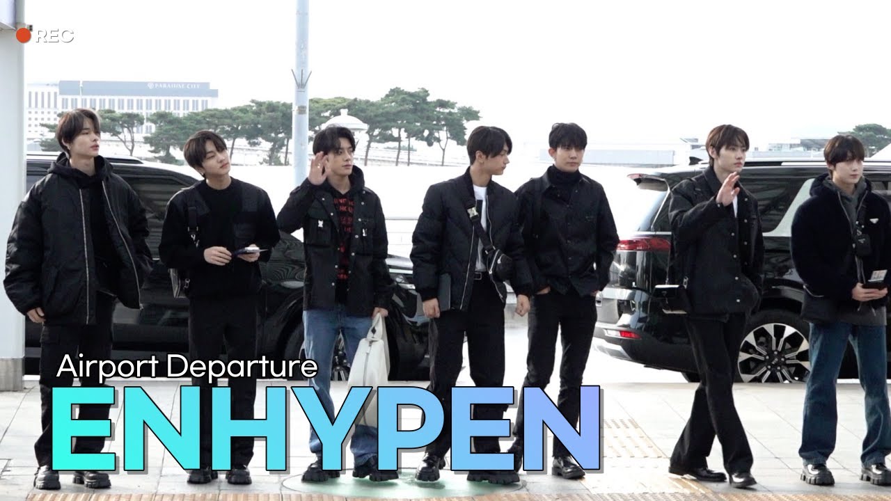 엔하이픈(ENHYPEN) '2022 MAMA' 인천공항 출국 | ENHYPEN Airport Departure