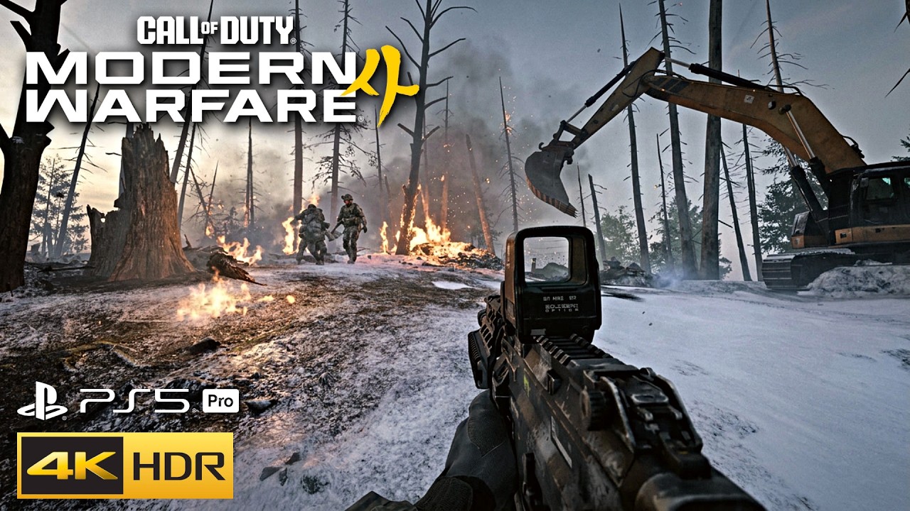 Modern Warfare 4 Beta (PS5 PRO) HDR 4K/60FPS Campaign Walkthrough