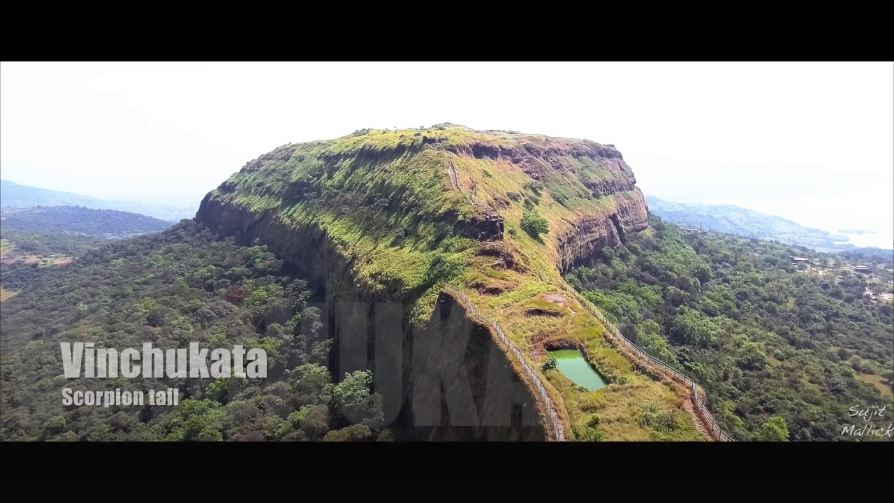 Lohagad Fort   Vinchukata Scorpion Tail   Drone Shots