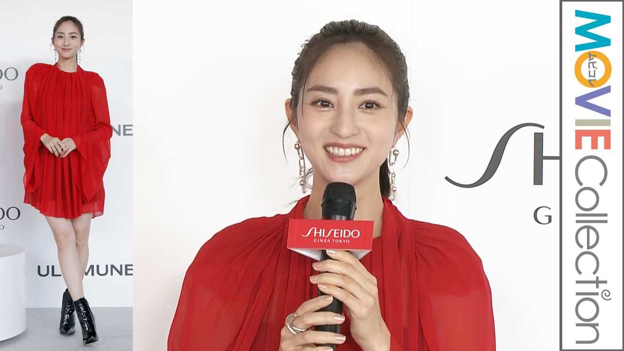 堀田茜、真っ赤なミニ丈で美脚披露／SHISEIDO「ULTIMUNE with LISA POP UP EVENT」オープニングイベント