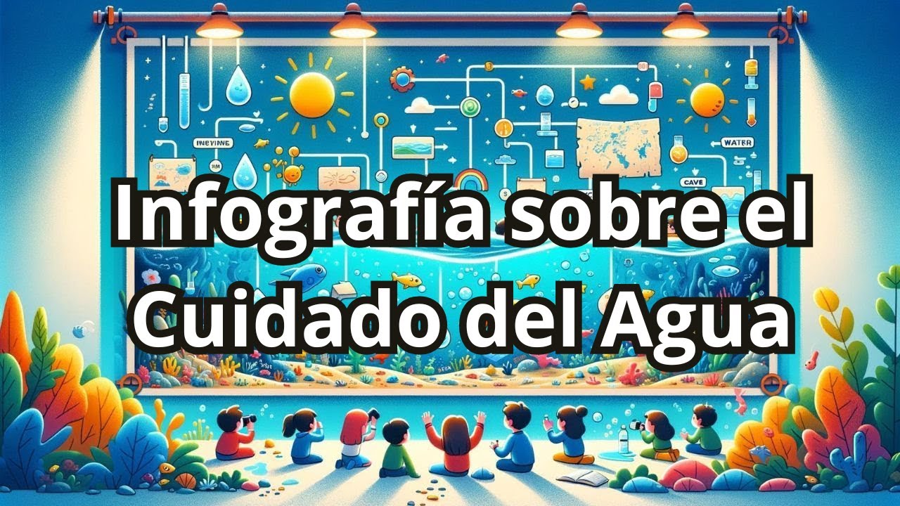 Infograf&iacute;a sobre el Cuidado del Agua para Ni&ntilde;os