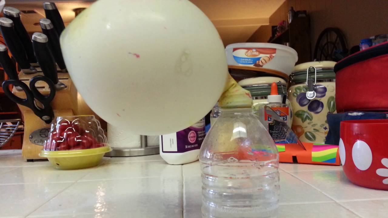 Ari follows NASA's recipe for making CO2 gas