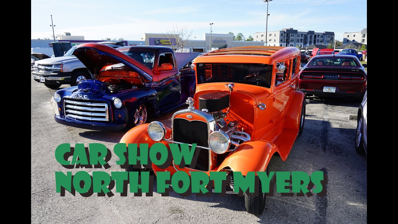CLASSIC CAR SHOW IN NORTH FORT MYERS FLORIDA 1 27 2025