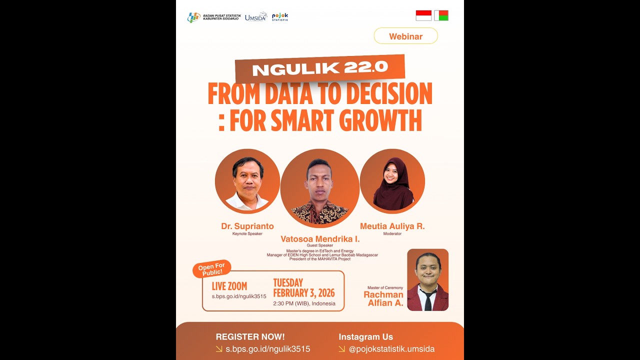 NGULIK 22.0 WEBINAR (Sesi Tanya Jawab, Last Moment) - From Data to Decision: For Smart Growth