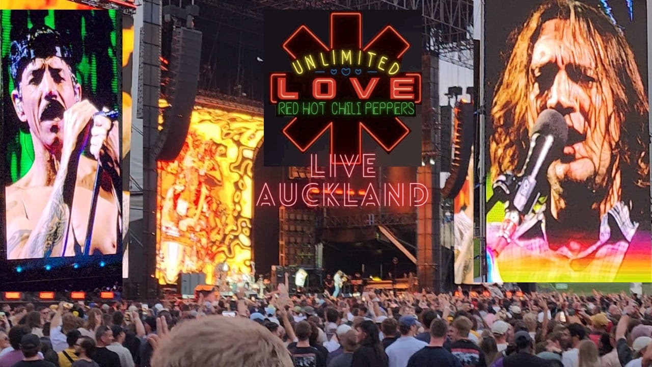 Red Hot Chili Peppers - live Auckland New Zealand Unlimited Love Tour Concert 21 January 2023