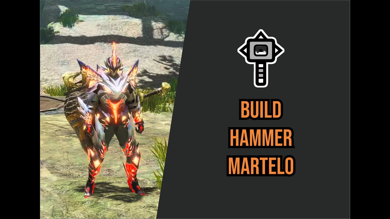 MONSTER HUNTER RISE BUILD - Martelo/ Hammer