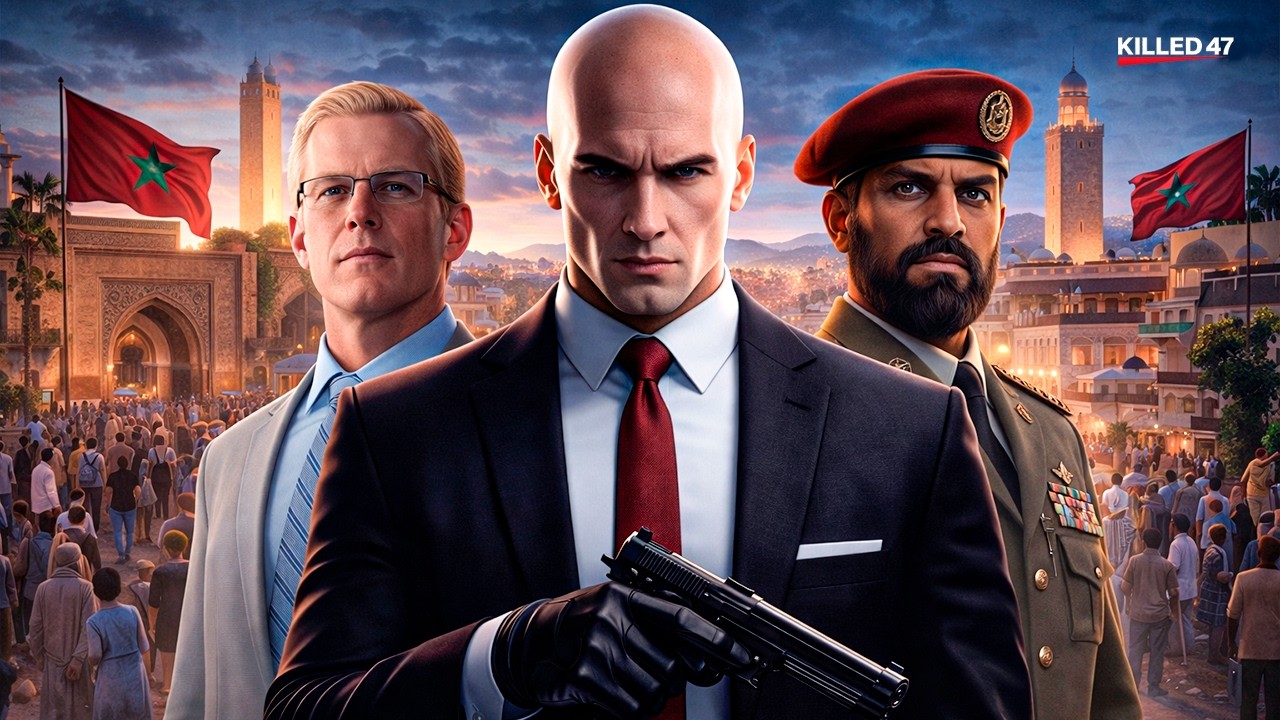Hitman 3 - Asesino espadachín 🗡️ aniquila a sus objetivos 🎯 en Marruecos 🇲🇦