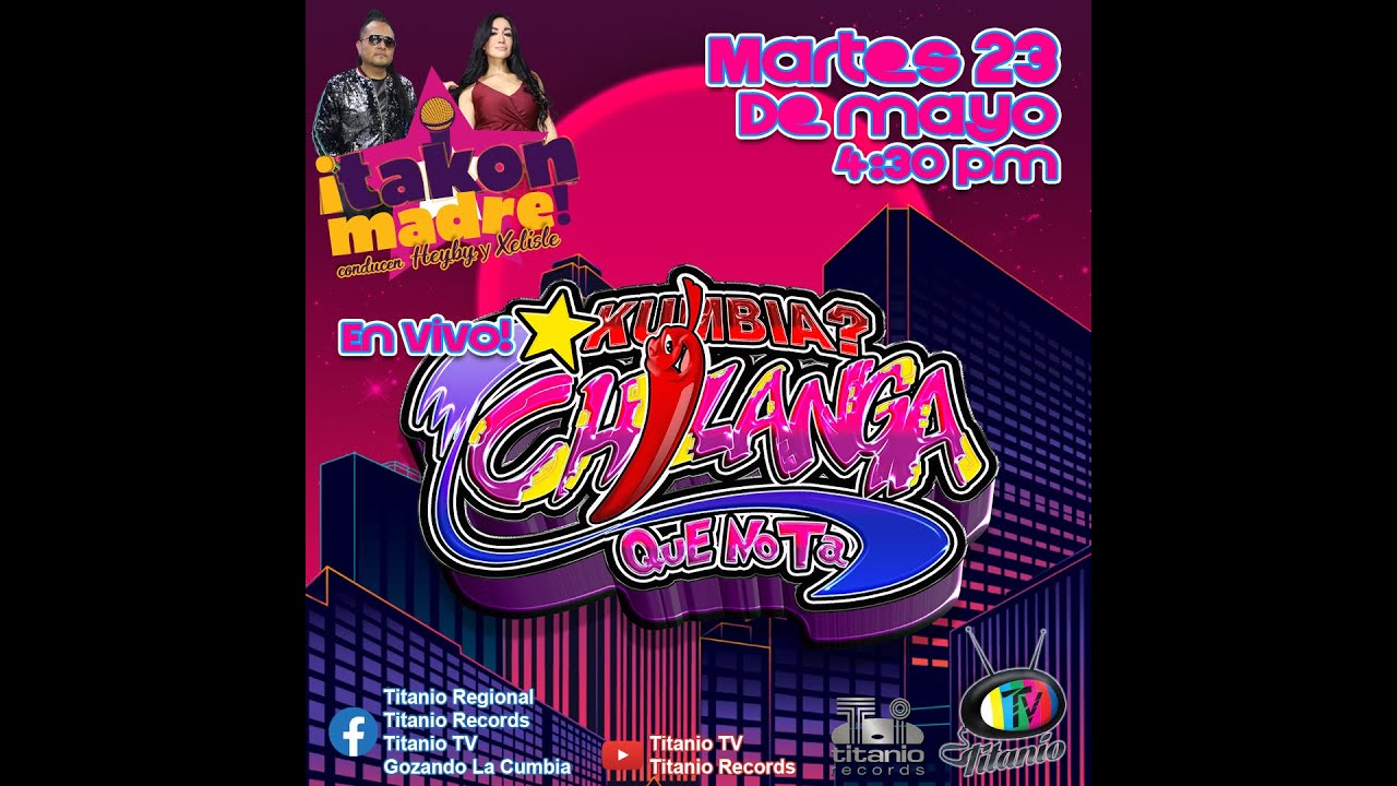 Cumbia Chilanga Grupo Que Nota en &iexcl;Takon Madre! (Titanio Tv)