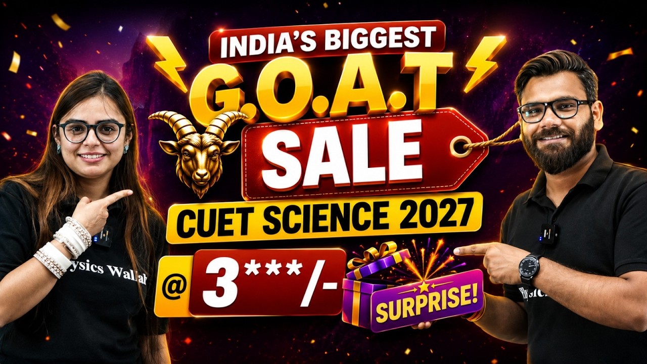 India's Biggest CUET 2027 Sale 🚀 | Pravesh Science Batch Price Dropped | Enroll Now