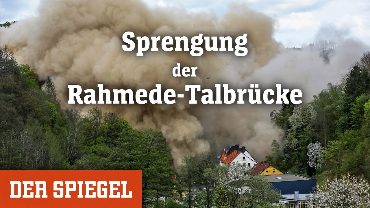 Sprengung der Rahmede-Talbrücke: Endlich Schutt und Asche | DER SPIEGEL