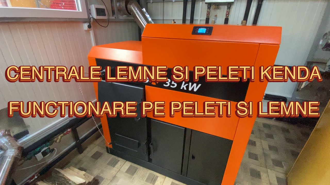 Cum functioneaza centrala Kenda ? Cum trece automat de la lemne la peleti sau de la peleti la lemne?