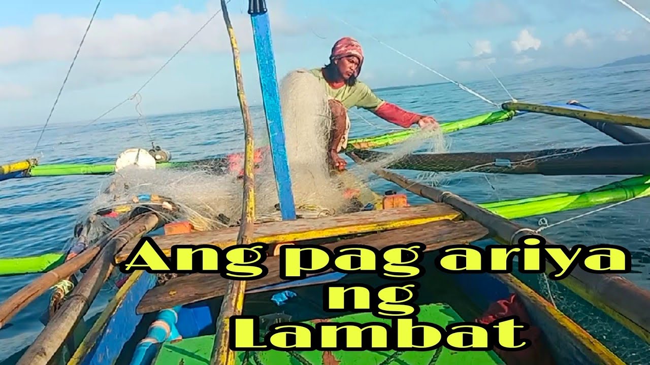 Paraan ng pag ariya ng lambat palubog | Net Fishing