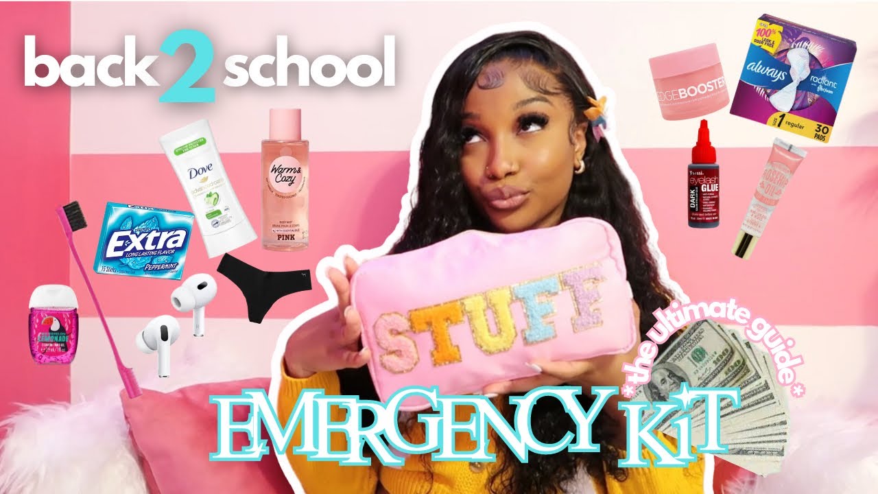 EVERYTHING YOU NEED IN YOUR backtoschool EMERGENCY KIT *2023*| the ultimate guide