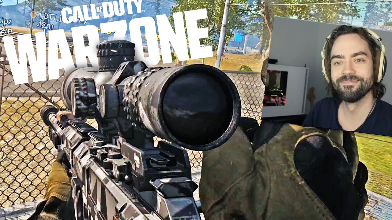 COD Warzone - Só SNIPADA CALCULADA 🎯