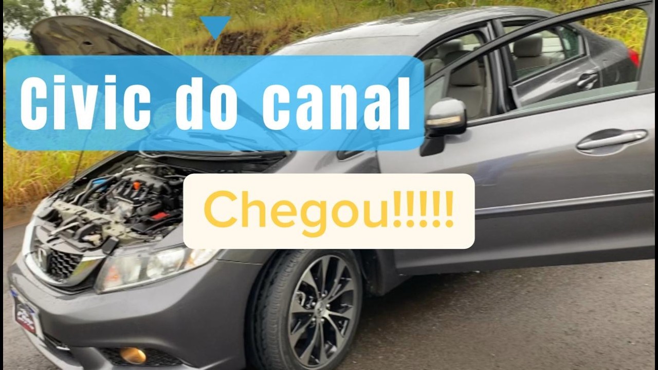 o civic do canal chegou,  resenha sobre algumas modificações