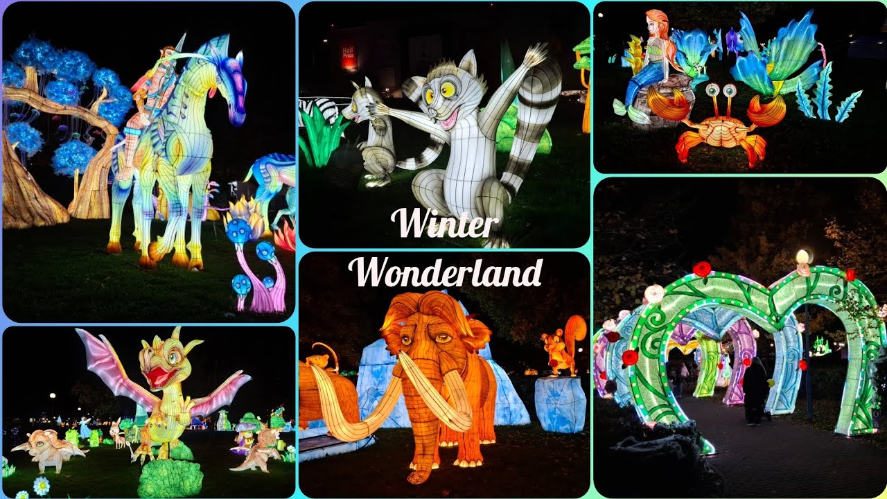 Winter Wonderland Praha 2024 - světelný park Letňany