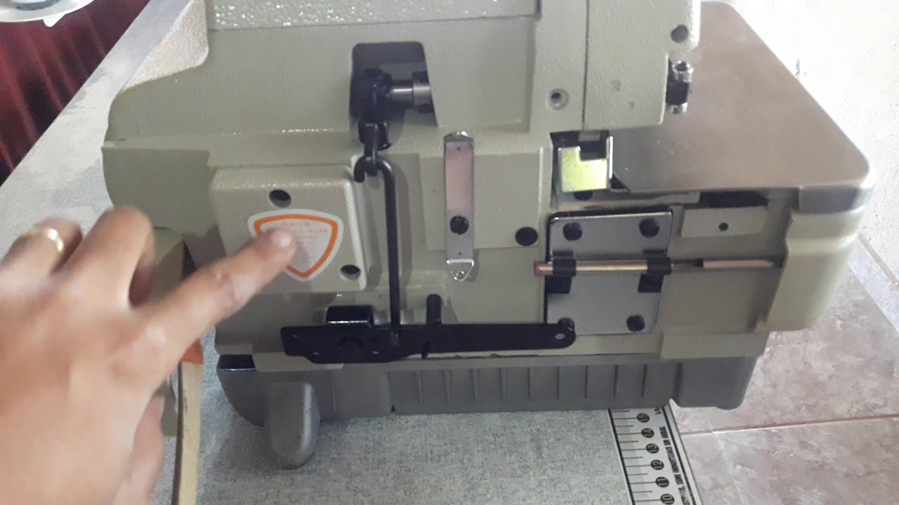 Como trocar óleo e filtro Overlock, Interlock e Ponto Cadeia