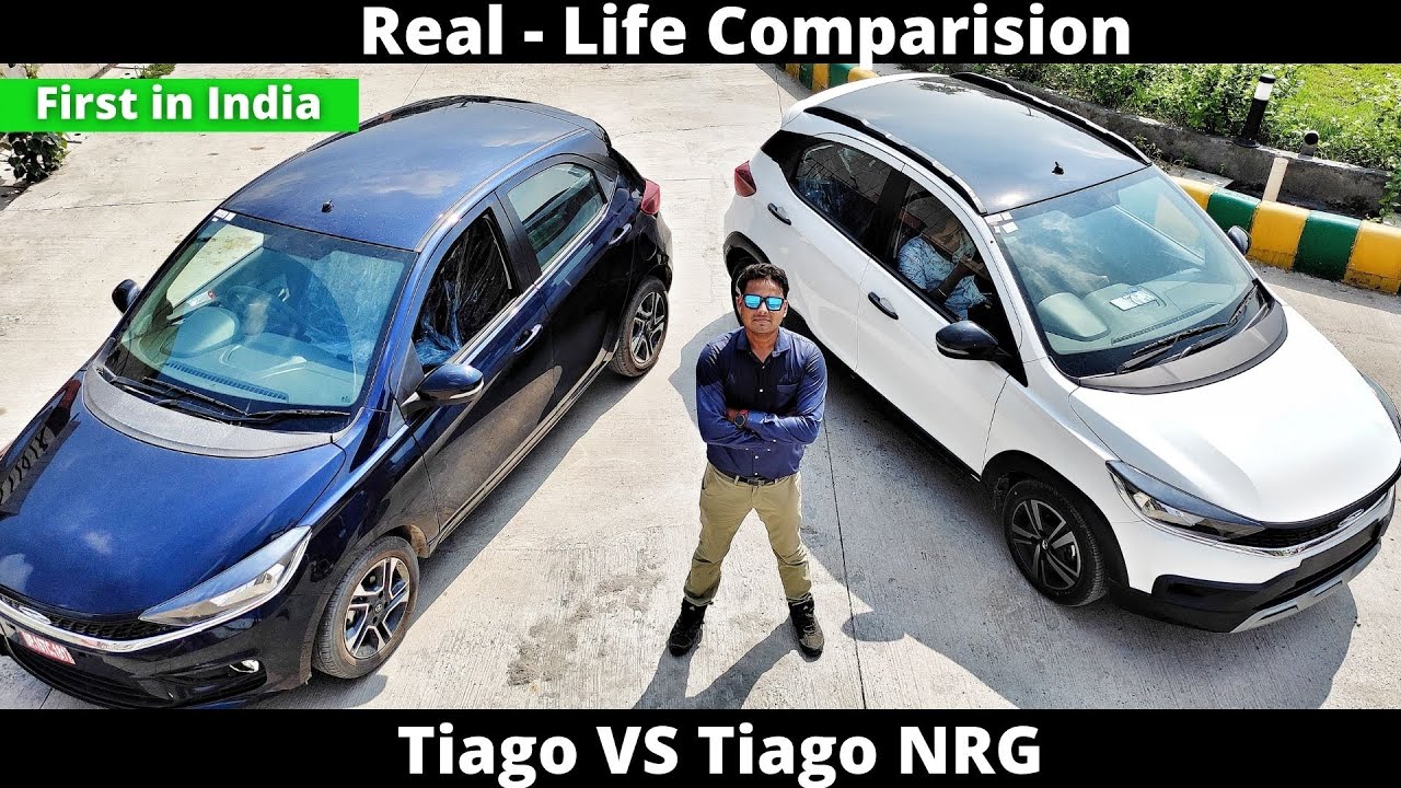 Tata Tiago NRG 2021  VS Tiago XZ+ / XZA+ variant | Detailed comparision
