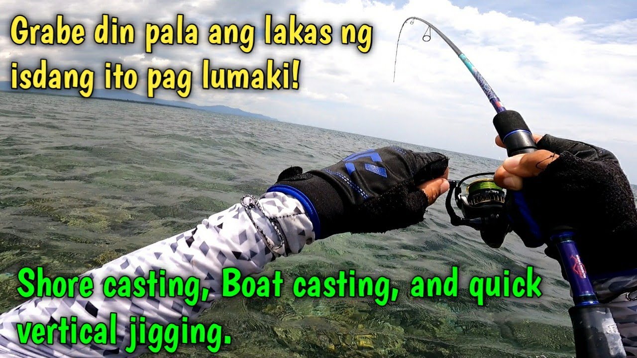 Light Ep.6|P1| Dayo tayo sa isla! Shore Casting, boat casting & jigging| Fishing in the Philippines