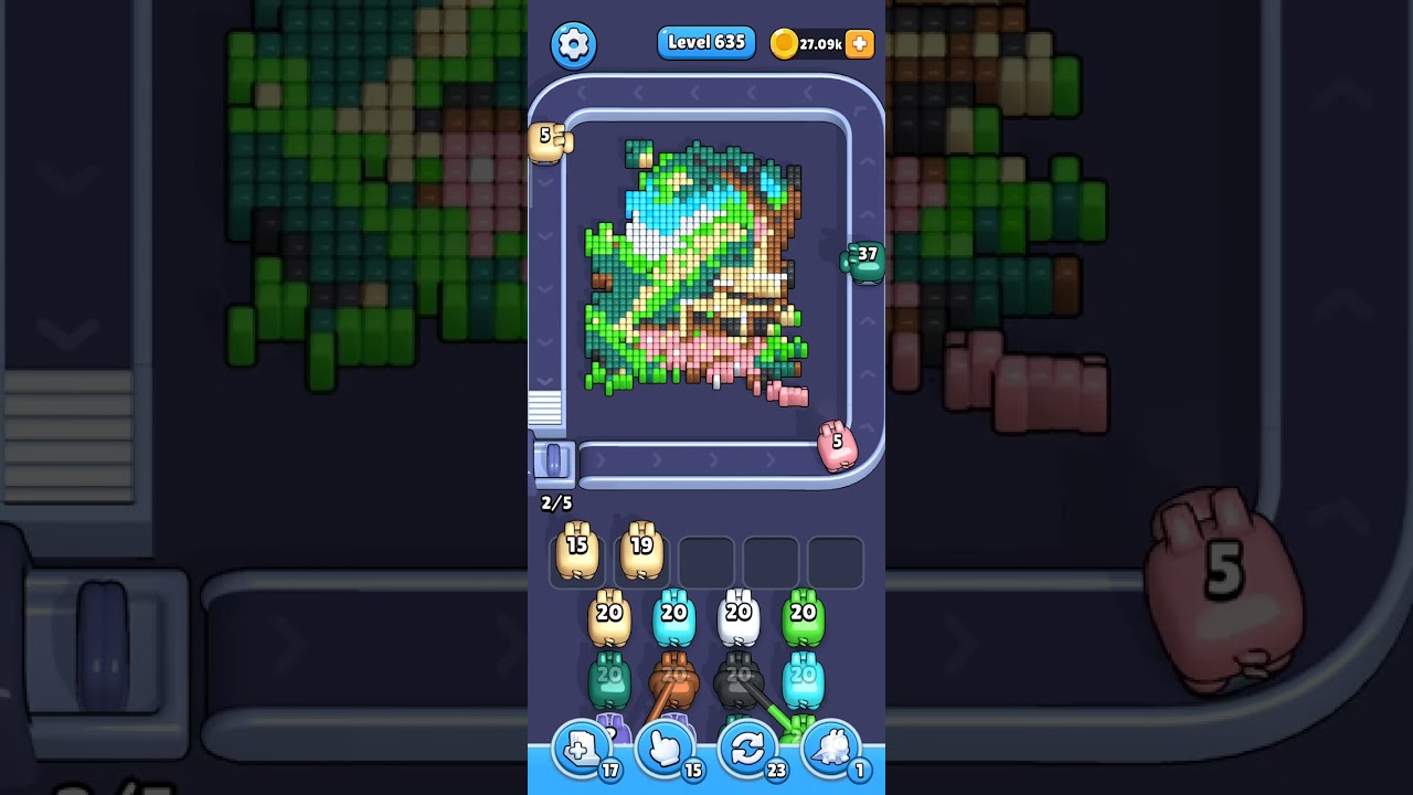 Pixel Flow — level 635