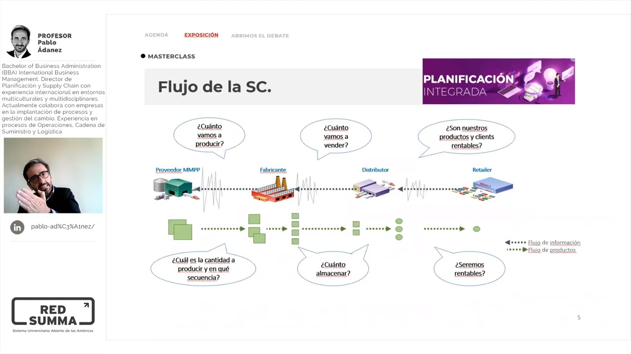 Masterclass IEP: La planificación de ventas y operaciones (S&OP)