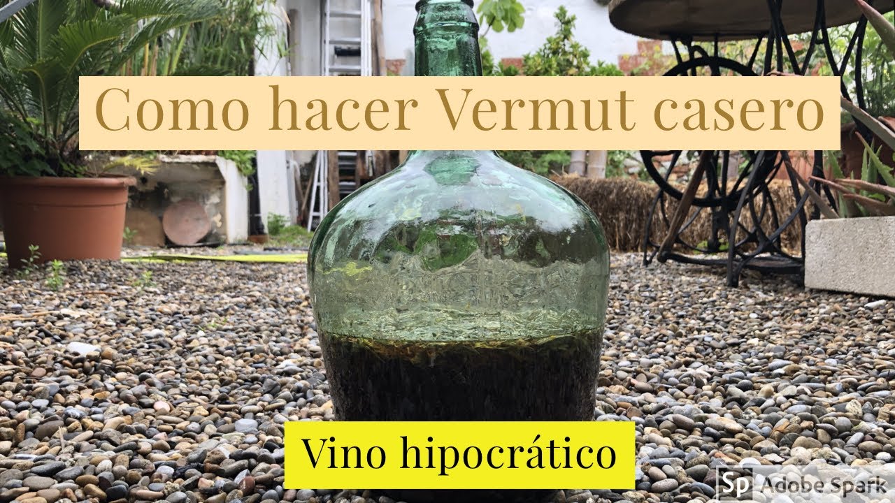 Como hacer VERMUT casero