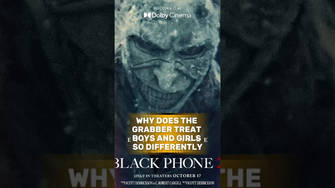 Why does The Grabber treat boys and girls so differently in The Black Phone?#blackphone
