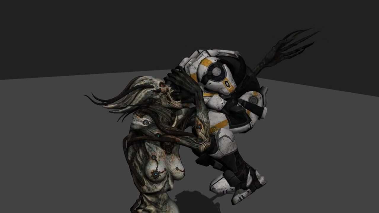 Mass Effect 3: Banshee animations