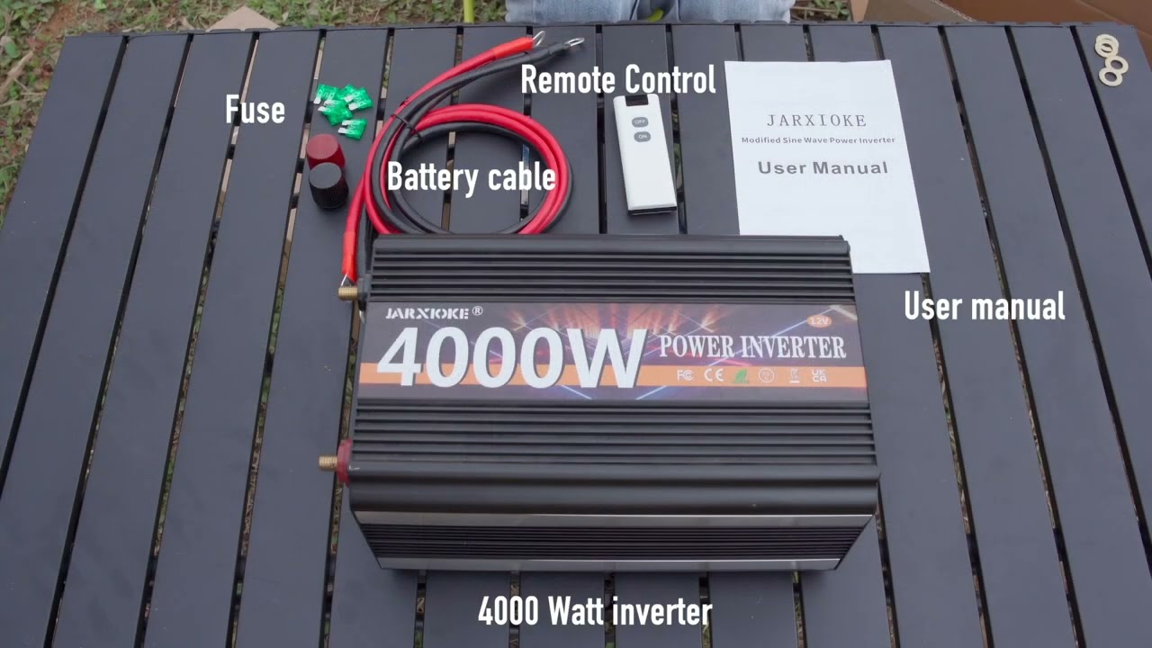 4000w Pure Sine Wave Inverter Function Demonstration from the inverter Factory