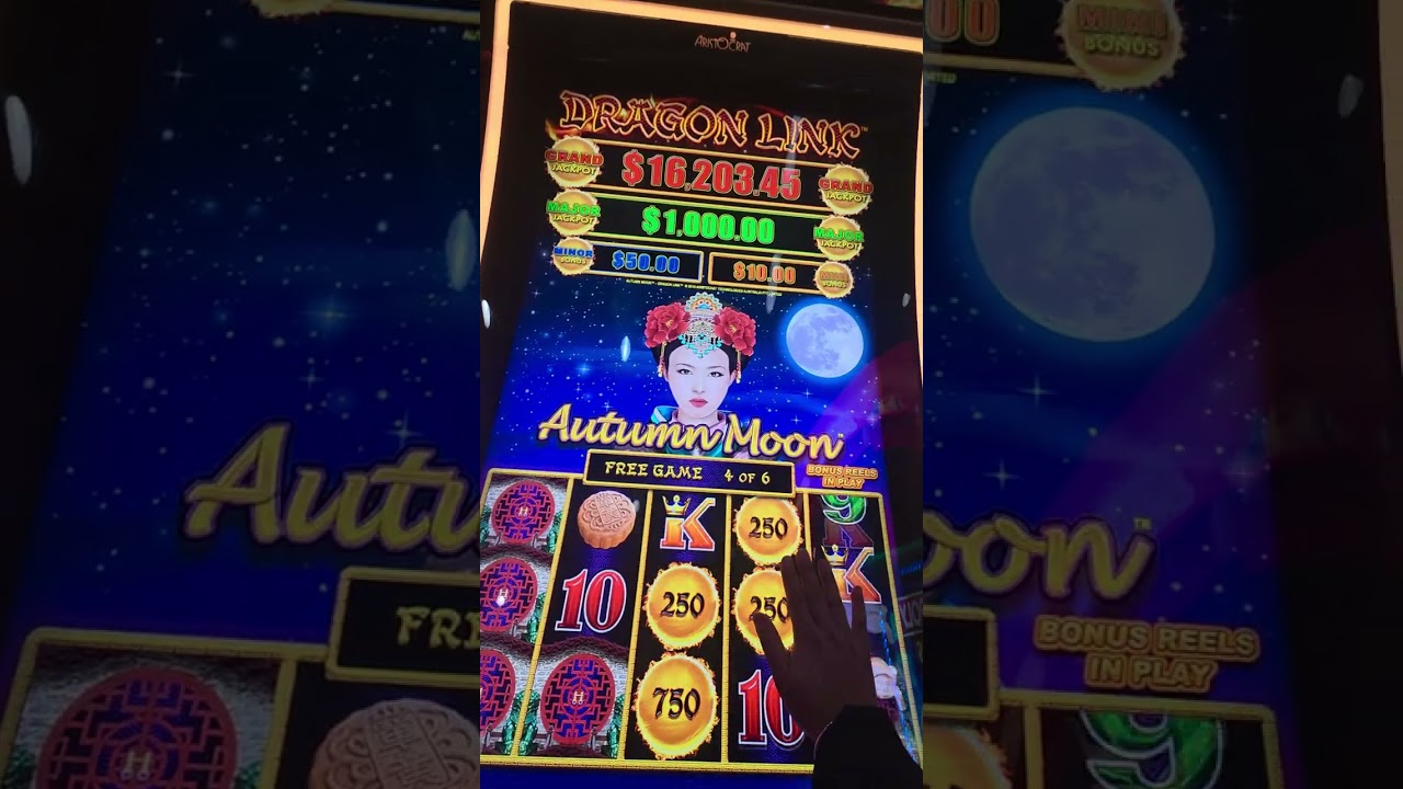 I Found A Dragon Link Slotmachine That Acted Like an ATM Machine #casino #slots #bigwin #Jackpot 