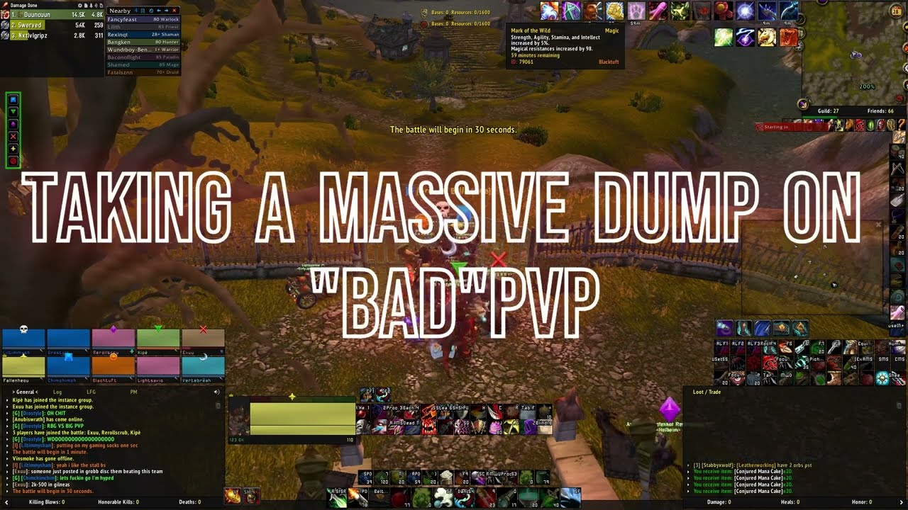 Cataclysm Wow -  RBG - Synergy vs  