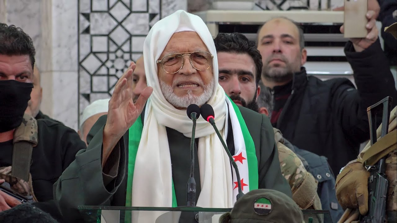 تغطية سكون ميديا للإستقبال الحاشد لمفتي سوريا الشيخ أسامة عبد الكريم الرفاعي في دمشق