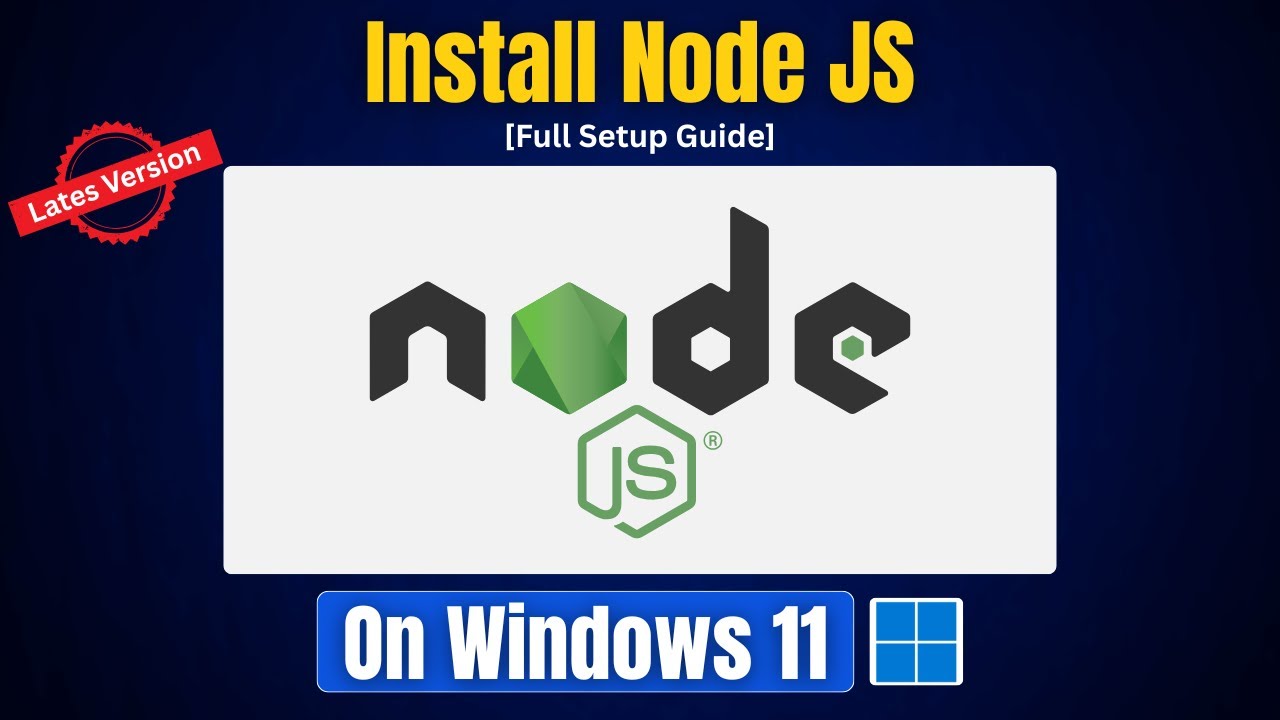 How to Install Node js on Windows 11 | Full Node.js Installation Guide (Step by Step)