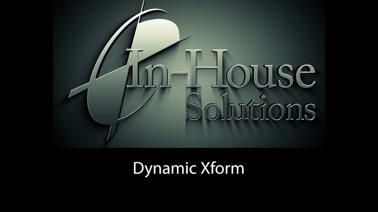 Dynamic Xform