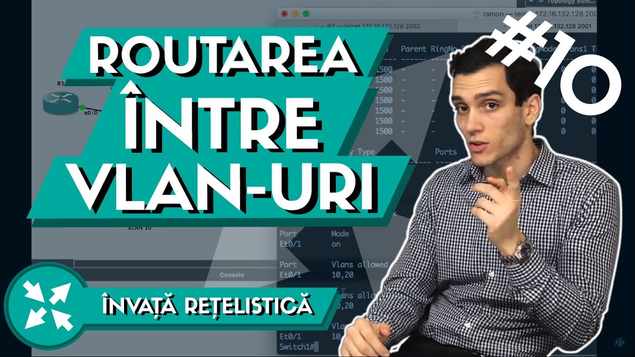 💻 Cum Setez Rutarea intre VLAN-uri ? | Invata Retelistica #10