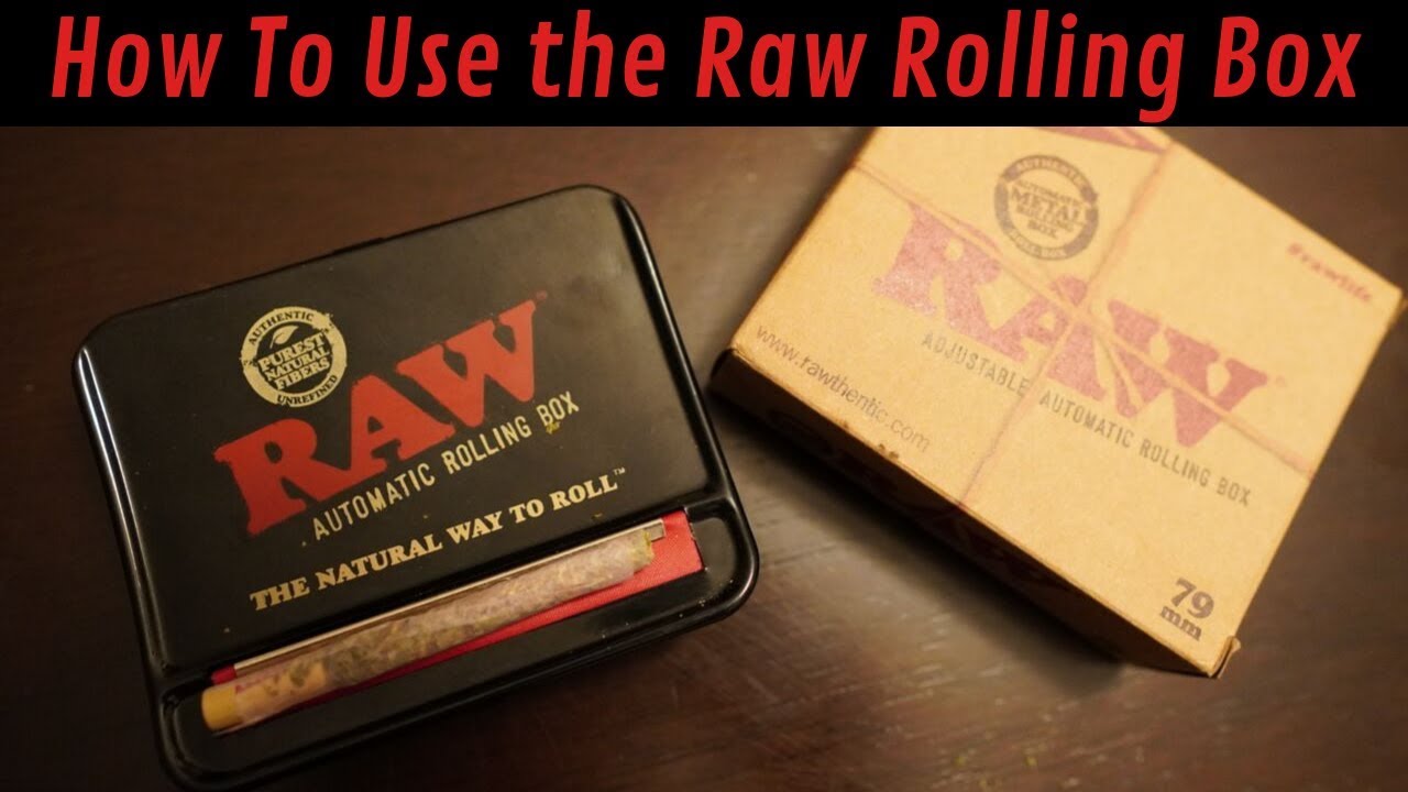 How To Use Raw Automatic Rolling Box // New Joint Roller Machine w/ Pink Rolling Papers