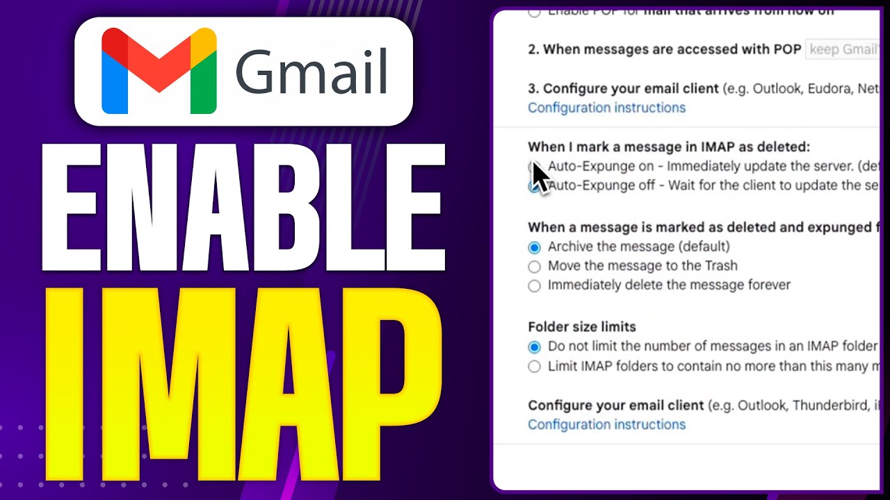 How To Enable IMAP on Gmail (2026 Updated Tutorial)