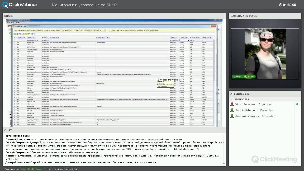 Вебинар: мониторинг и управление по SNMP