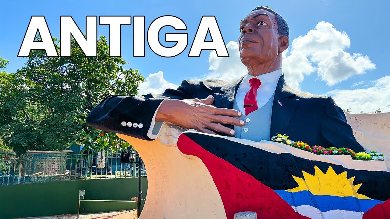 TAKIEGO POMNIKA NIGDY NIE WIDZIELIŚMY 😮 Antiga i Barbuda na Karaibach 🛳️