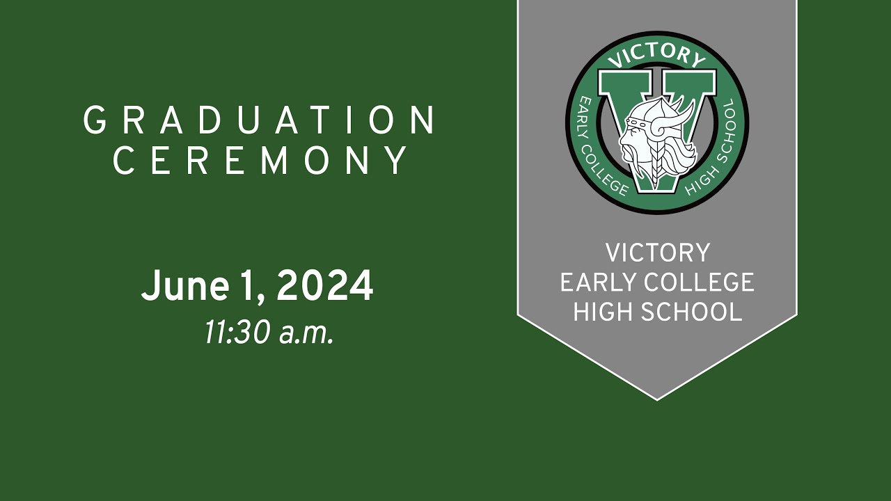 Victory Early College High School Graduation 2024 | Aldine ISD