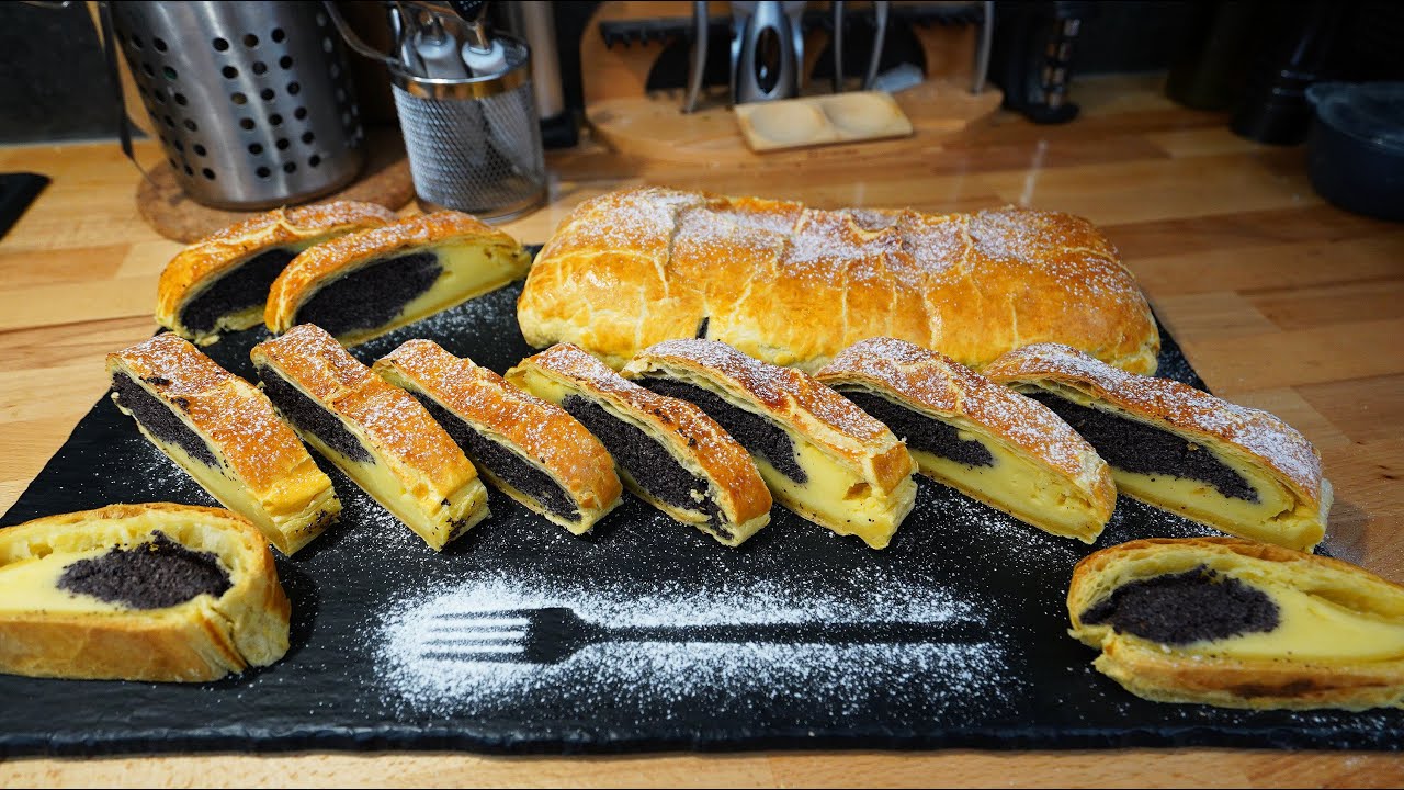 🥧 Am rămas fără cuvinte la acest 🌹 Desert rapid cu cremă de br&acirc;nză și mac 🥐 Șef Paul Constantin