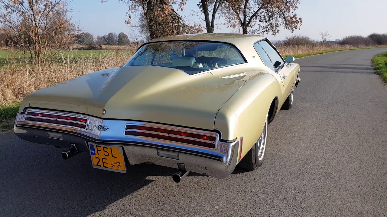 Buick Riviera Boattail 1973 r. 7.5L V8 EXHAUST