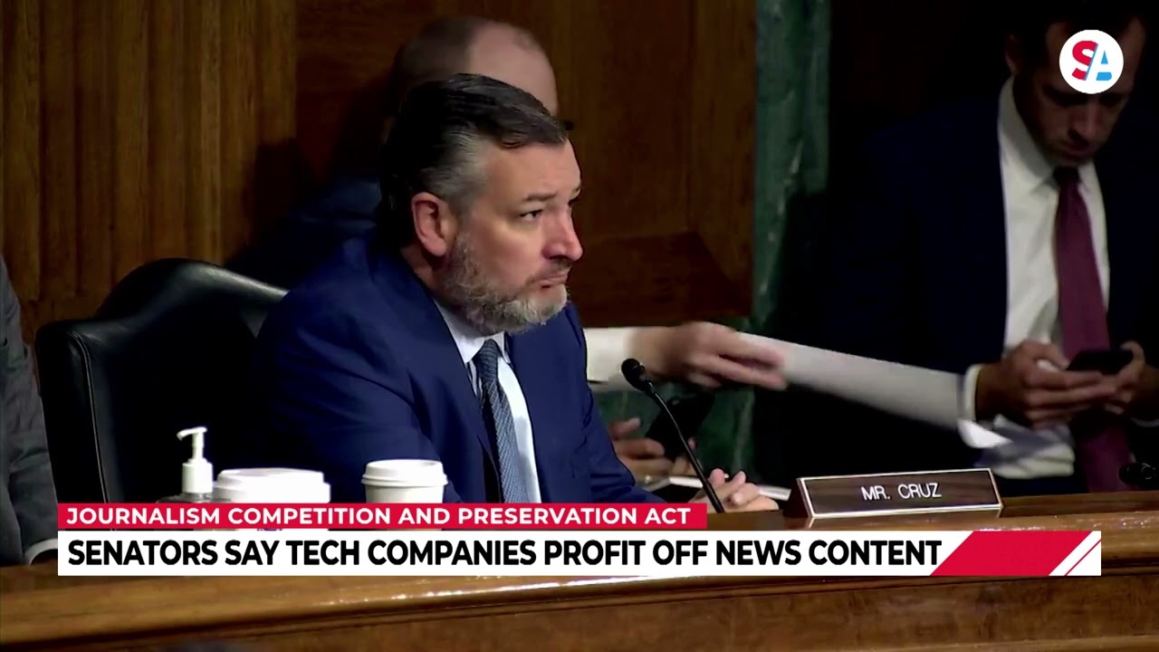 Senators take on big tech dominance with Journalism Competition Act
