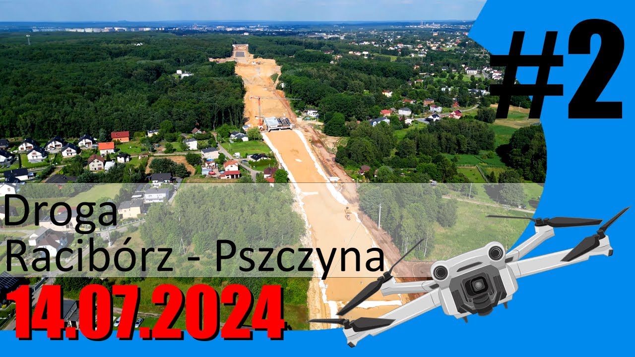 Droga Racibórz-Pszczyna 14.07.2024