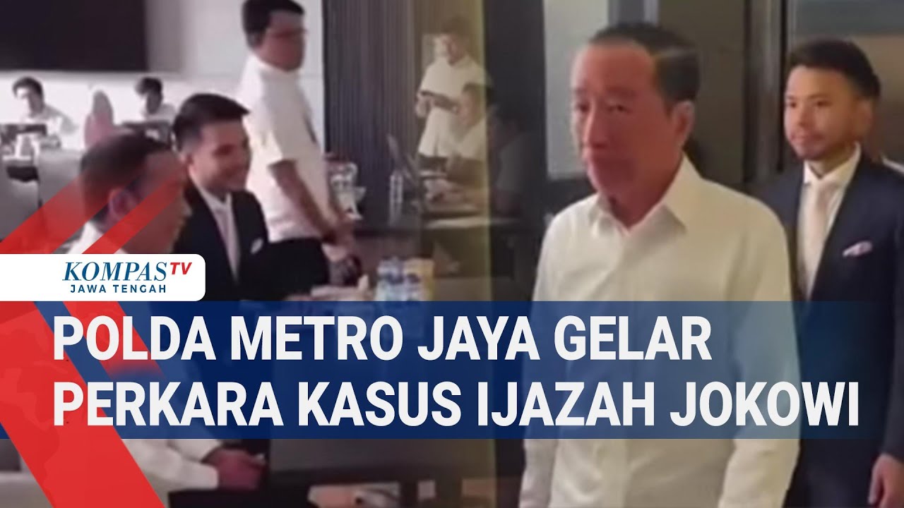 Polda Metro Jaya Gelar Perkara Kasus Ijazah Jokowi