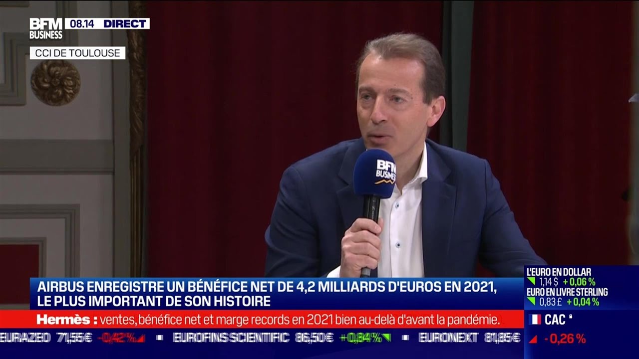 Tour de France de la reprise : Airbus enregistre un bénéfice net de 4,2 milliards d'euros en 2021