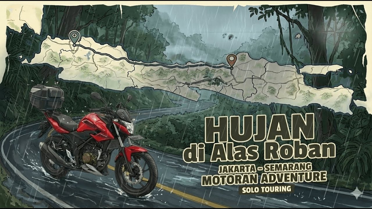 TOURING SANTAI AKHIR TAHUN: Jakarta - Semarang Full Pantura dalam 11 Jam!